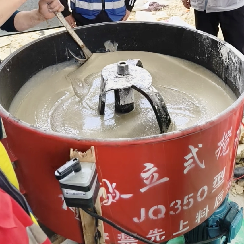 未央汽轮机余热压缩机导热油设备底座耐高温环氧树脂灌浆料