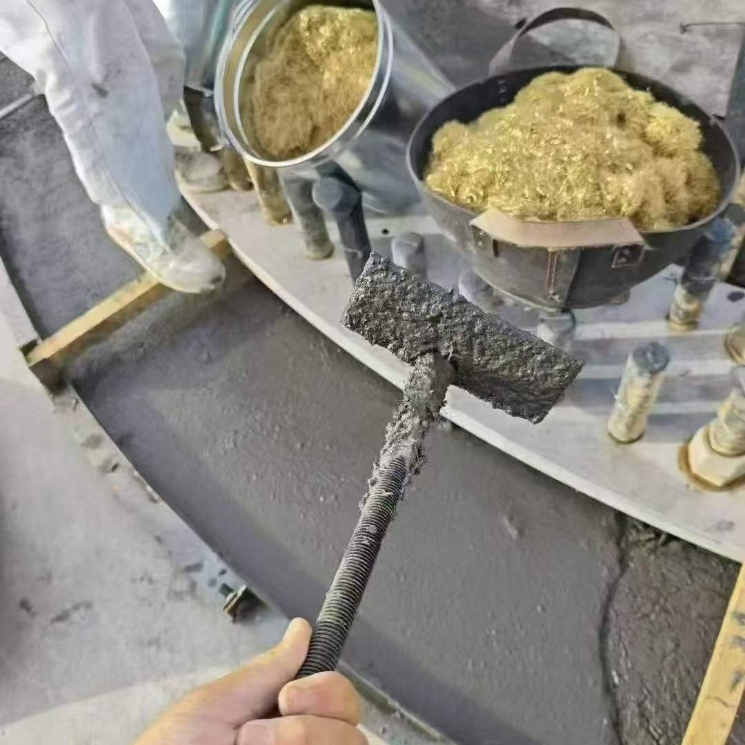 未央C120钢纤维高强无收灌浆料 轧机压缩机汽轮机发电机锻压设备底座灌浆材料